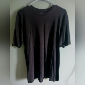 Plain black shirt medium thick material